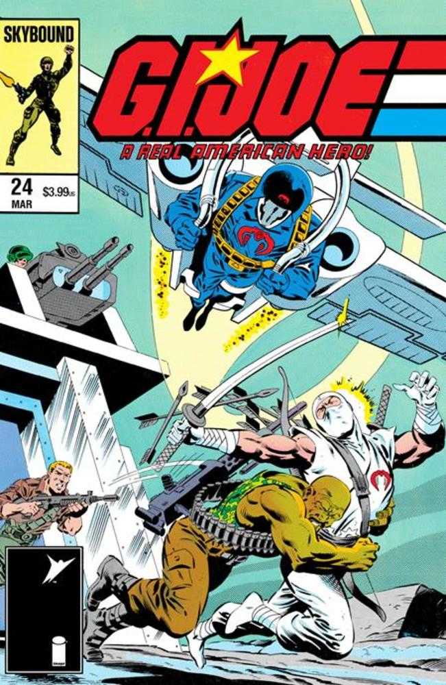 G.I. Joe A Real American Hero #24 Hama Files Edition #24 Cover A Mike Zeck & John Beatty Image Comics