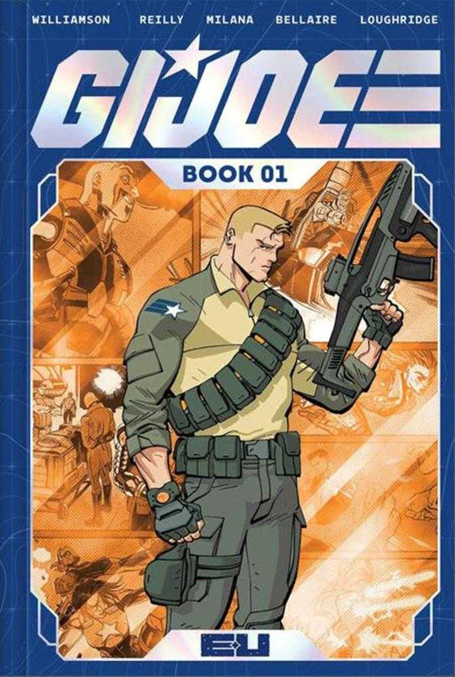 G.I. Joe Deluxe Edition Hardcover Book 01 Tom Reilly Cover Image Comics