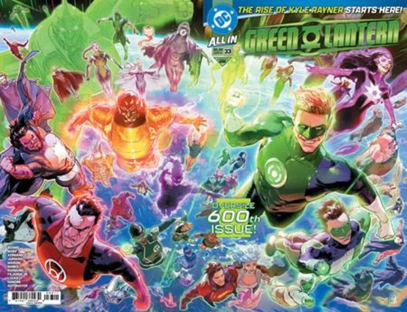 Green Lantern #33 Cover A Xermanico Wraparound (#600) DC Comics