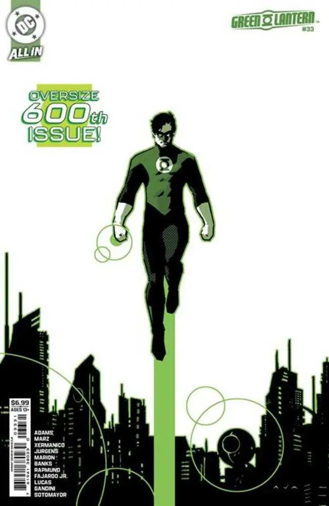 Green Lantern #33 Cover C David Aja Card Stock Variant (#600) DC Comics