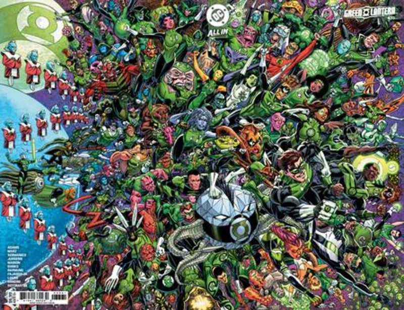 Green Lantern #33 Cover F Scott Koblish Legacy Wraparound Card Stock Variant (#600) DC Comics
