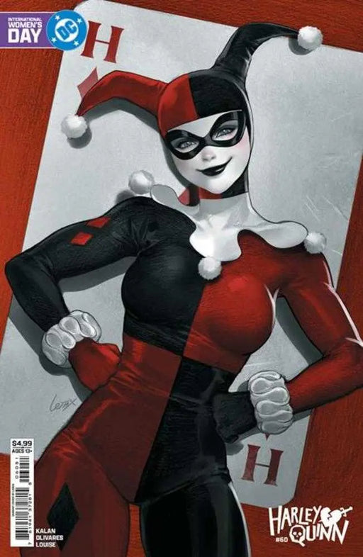 Harley Quinn #60 Cover E Lesley Leirix Li International Women’s Day Card Stock Variant DC Comics