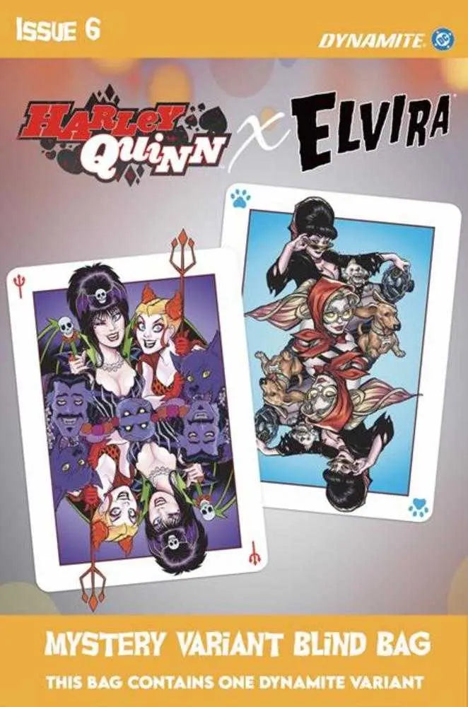 Harley Quinn X Elvira #6 Cover E Blind Bag Variant Dynamite Entertainment