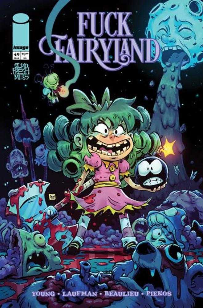 I Hate Fairyland #49 Cover B Derek Laufman F*Ck (Uncensored) Fairyland Variant (Mature) Image Comics
