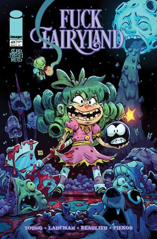 I Hate Fairyland #49 Cover B Derek Laufman F*Ck (Uncensored) Fairyland Variant (Mature) Image Comics