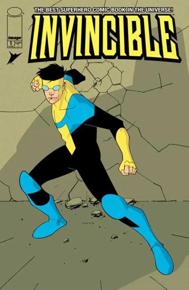 Invincible Foil Edition #1 Reprint Cover A Cory Walker & Bill Crabtree Foil Image Comics