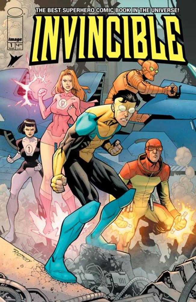 Invincible Foil Edition #1 Reprint Cover C Ryan Ottley & Nathan Fairbairn Variant Image Comics