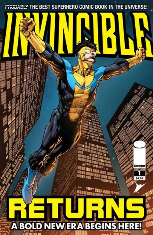 Invincible Returns Facsimile Edition #1 Cover A David Finch & Fco Plascencia Image Comics