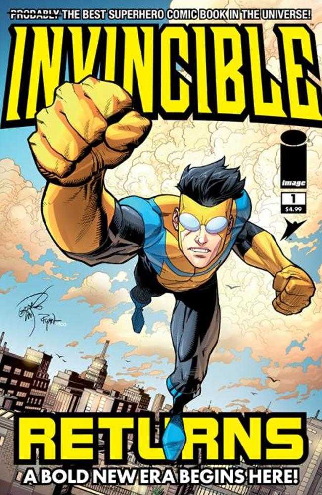 Invincible Returns Facsimile Edition #1 Cover B Erik Larsen & Ryan Ottley Variant Image Comics
