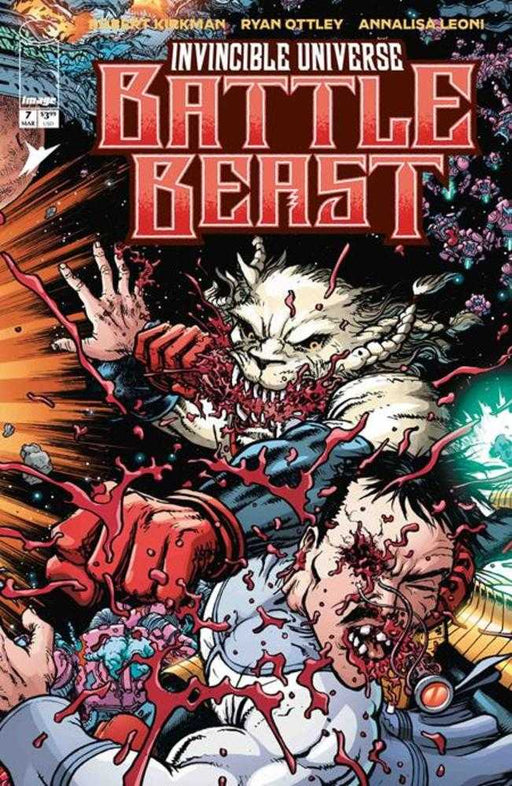 Invincible Universe Battle Beast #7 Cover C 1 in 10 Chris Burnham & Brian Reber Variant Image Comics