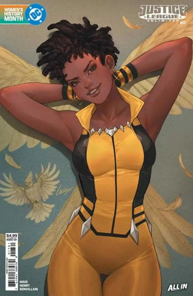 Justice League Unlimited #17 Cover F Lesley Leirix Li International Women’s Day Card Stock Variant DC Comics