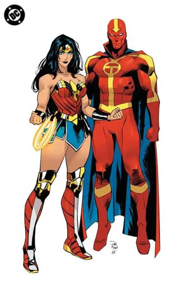 Justice League Unlimited #17 Cover H Dan Mora Corner Box Spot Foil Variant DC Comics