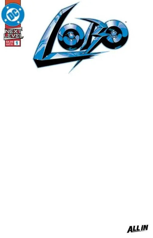 Lobo #1 Cover F Blank Card Stock Variant DC Comics