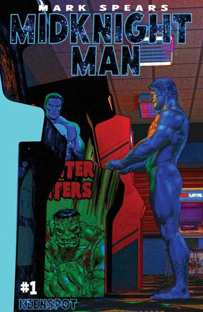 Mark Spears Midknight Man #1 (One Shot) Cover E 1 in 50 Inc Mark Spears High Score Variant (Free) Ex Posse Holdings/Keenspot