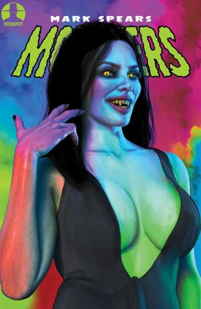 Mark Spears Monsters #9 Cover B Mark Spears Lady Dracula Variant Ex Posse Holdings/Keenspot