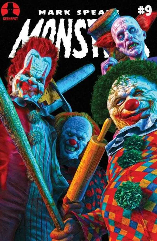 Mark Spears Monsters #9 Cover C Mark Spears Send In The Clowns Variant Ex Posse Holdings/Keenspot