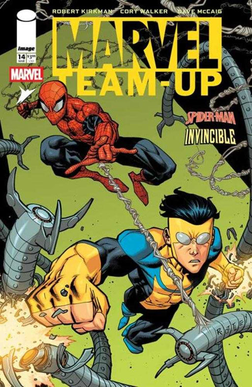 Marvel Teamup #14 Facsimile Edition Cover B Ryan Ottley & Dave Mccaig Variant Image Comics