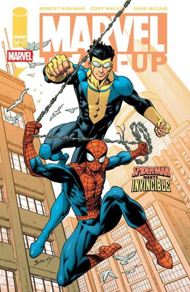 Marvel Teamup #14 Facsimile Edition Cover E Mark Bagley & Dave Mccaig Variant Image Comics