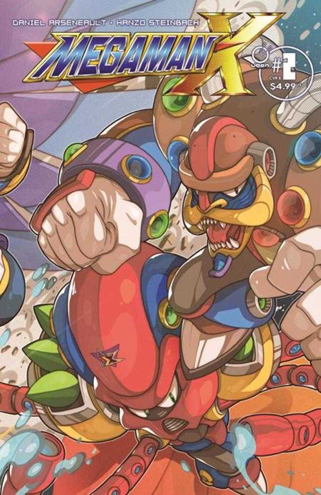 Mega Man X #2 (Of 5) Cover B Edwin Huang Variant Udon Entertainment