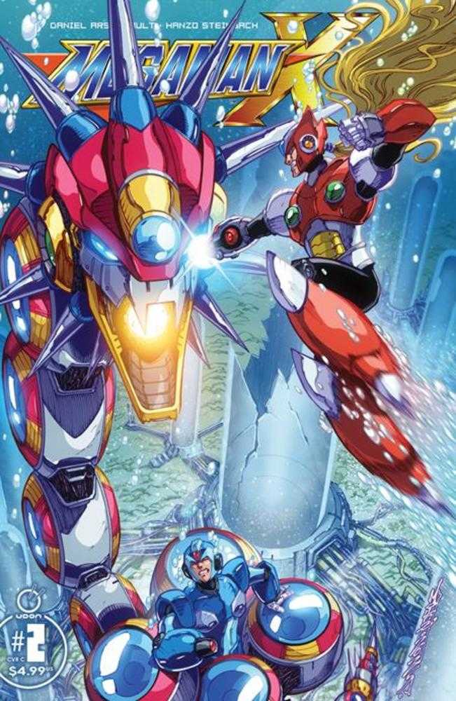 Mega Man X #2 (Of 5) Cover C Alex Milne Variant Udon Entertainment