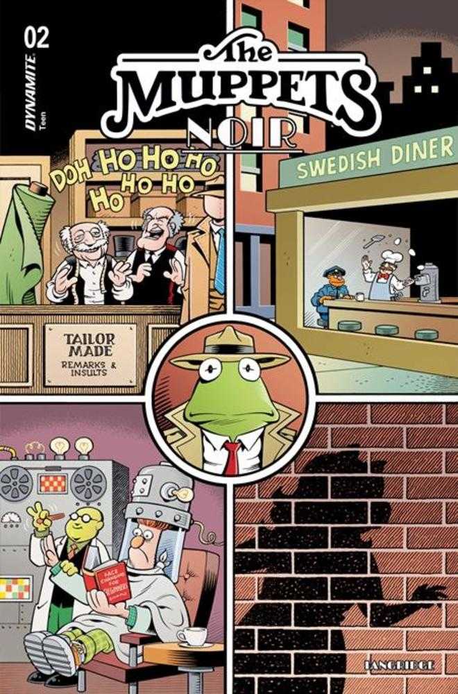 Muppets Noir #2 Cover A Roger Langridge Dynamite Entertainment