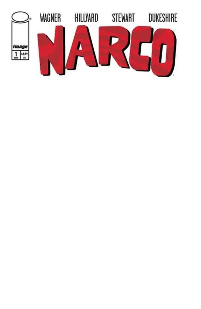 Narco #1 (Of 5) Cover C Blank Sketch Variant Image Comics
