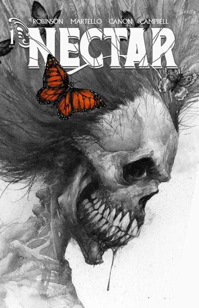 Nectar #1 Cover F Inc 1:5 (50) Jonathan Wayshak Black & White Full Art Variant Vault Comics