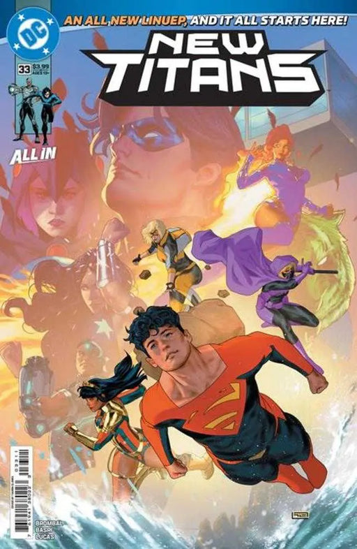 New Titans #33 Cover A Taurin Clarke DC Comics