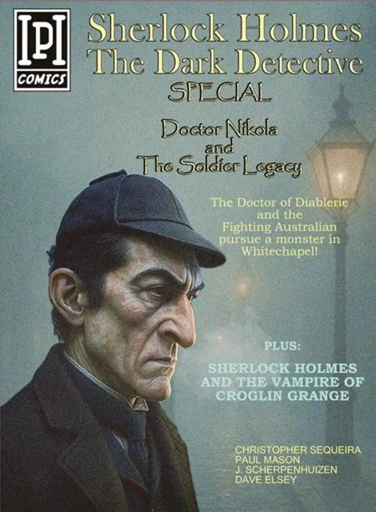 Sherlock Holmes Dark Detective Special (One Shot) Doctor Nikola And The Soldier Legacy (Mature) IPI COMICS