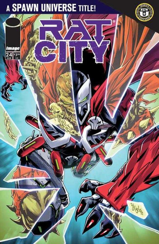 Spawn Rat City #24 Cover A Ze Carlos Image Comics