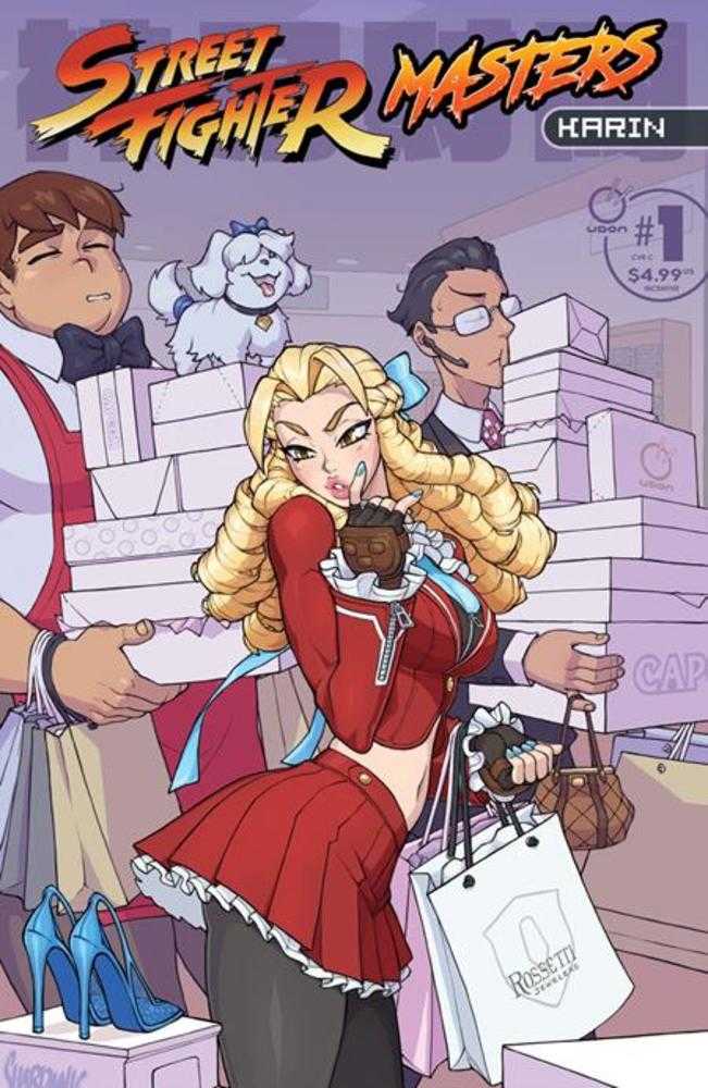 Street Fighter Masters Karin #1 (One Shot) Cover C Shardanic Variant Udon Entertainment