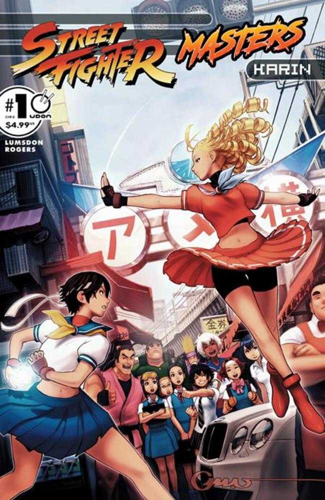 Street Fighter Masters Karin #1 (One Shot) Cover D Inc 1:5 Omar Dogan Variant Udon Entertainment