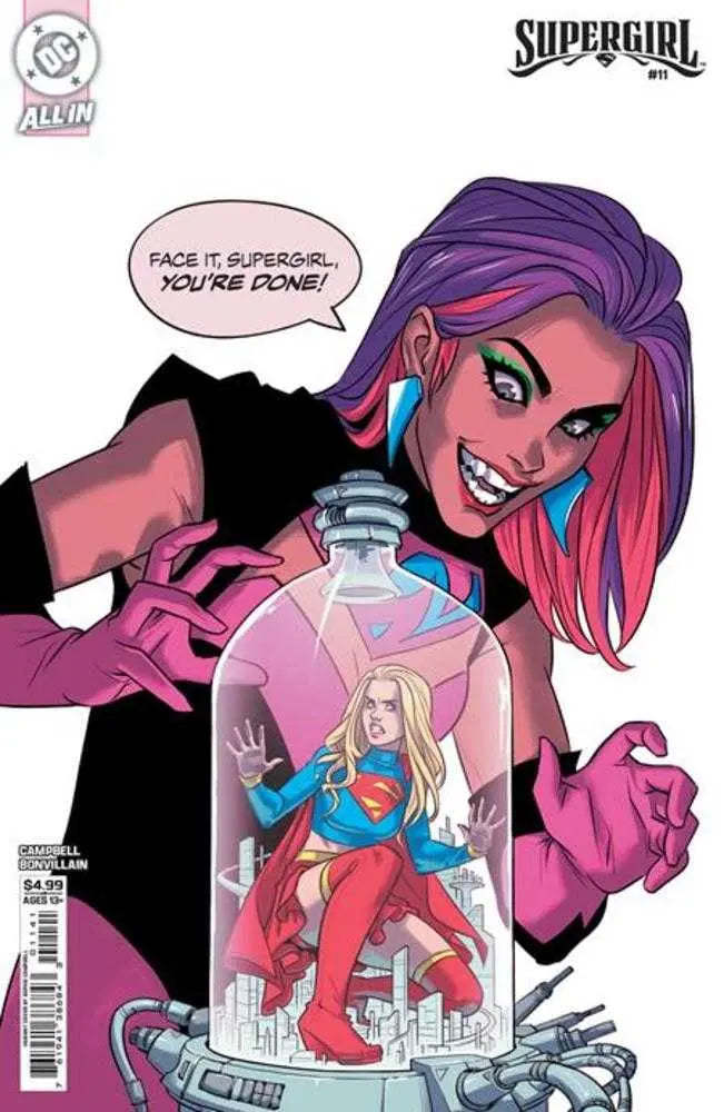 Supergirl #11 Cover D Sophie Campbell Card Stock Variant DC Comics