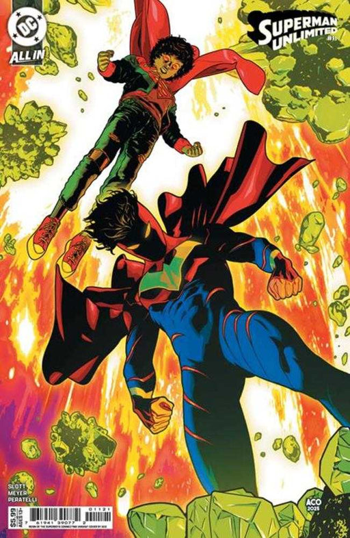 Superman Unlimited #11 Cover G Aco Reign Of The Superboys Connecting Card Stock Variant DC Comics