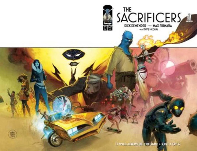 Sacrificers #21 Cover C Andrew Robinson Wraparound Variant Image Comics
