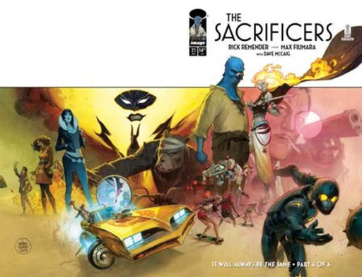 Sacrificers #21 Cover C Andrew Robinson Wraparound Variant Image Comics
