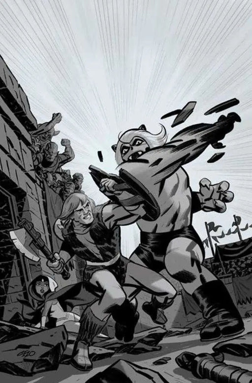 Thundarr The Barbarian #3 Cover H Inc 1:15 Michael Cho Line Art Full Art Variant Dynamite Entertainment