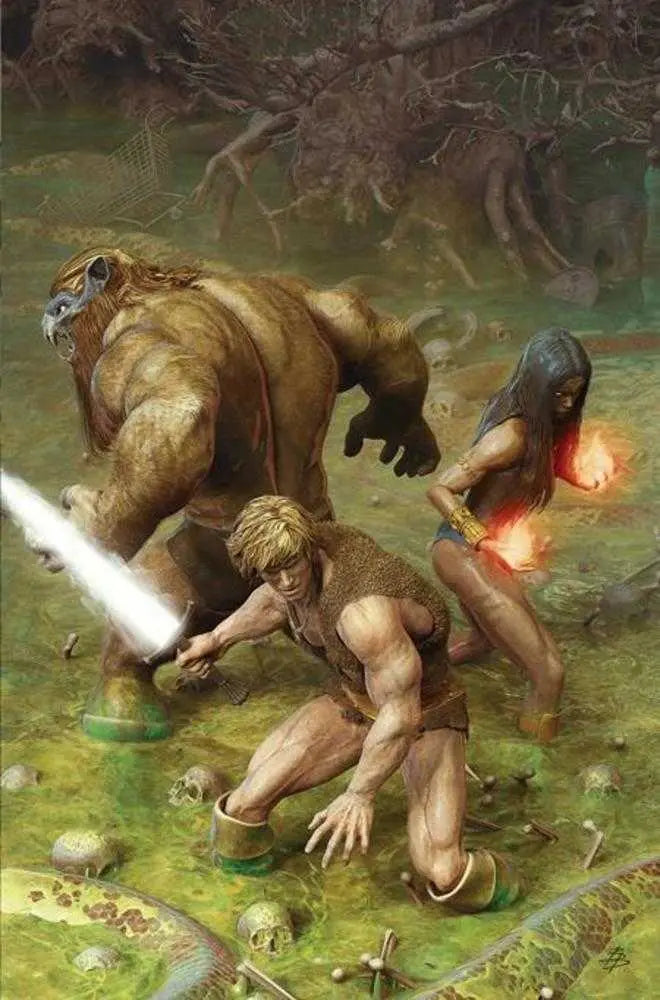 Thundarr The Barbarian #3 Cover I Inc 1:20 Bjorn Barends Full Art Variant Dynamite Entertainment