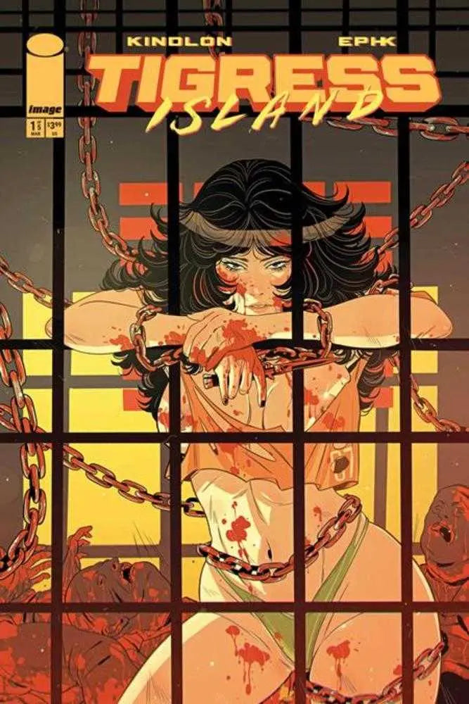 Tigress Island #1 (Of 5) Cover C Luana Vecchio Nsfw Polybagged Variant (Mature) Image Comics