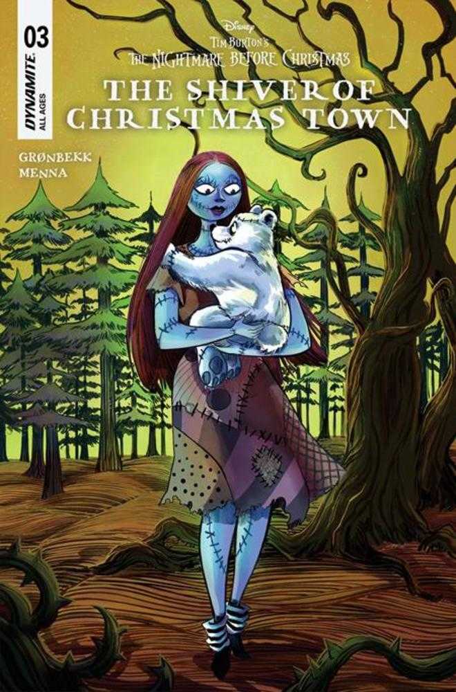 Tim Burtons The Nightmare Before Christmas The Shiver Of Christmas Town #3 Cover B Soo Lee Variant Dynamite Entertainment