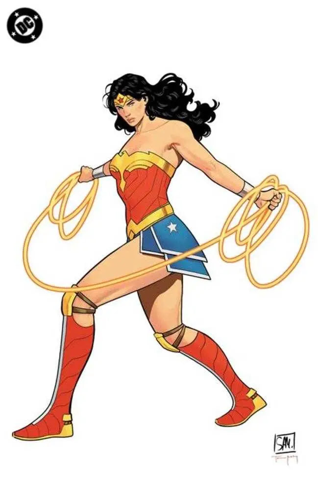 Wonder Woman #31 Cover G Daniel Sampere Corner Box Spot Foil Variant DC Comics