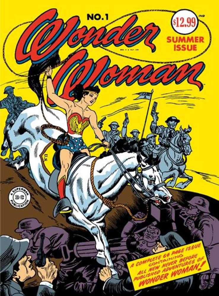 Wonder Woman #1 Facsimile Edition Cover C Harry Peter Foil Variant (2026 Edition) DC Comics