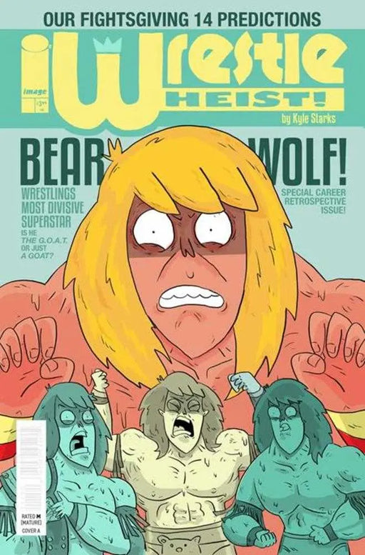 Wrestle Heist #4 (Of 5) Cover A Kyle Starks (Mature) Image Comics