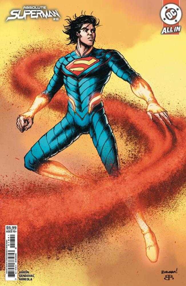 Absolute Superman #18 Cover D Chris Burnham Card Stock Variant DC Comics