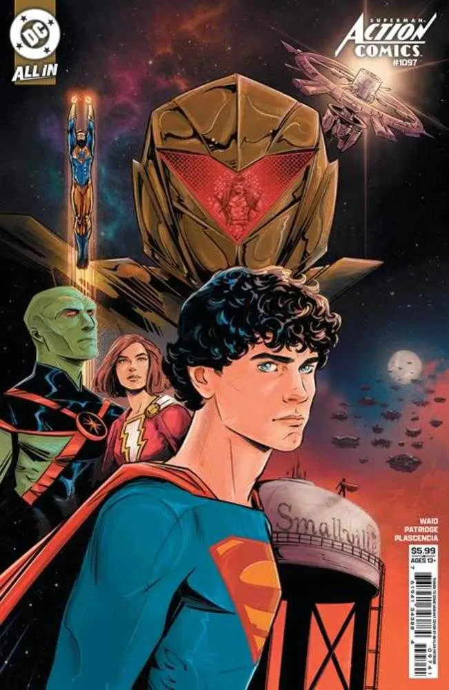 Action Comics #1097 Cover D Skylar Patridge Things To Come Card Stock Variant (The Reign Of The Superboys) DC Comics