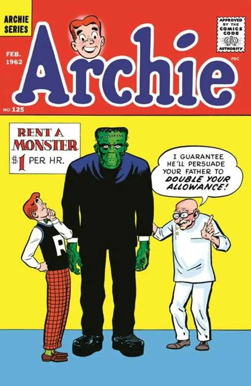 Archie #125 Facsimile Edtion Cover A Harry Lucey Archie Comics