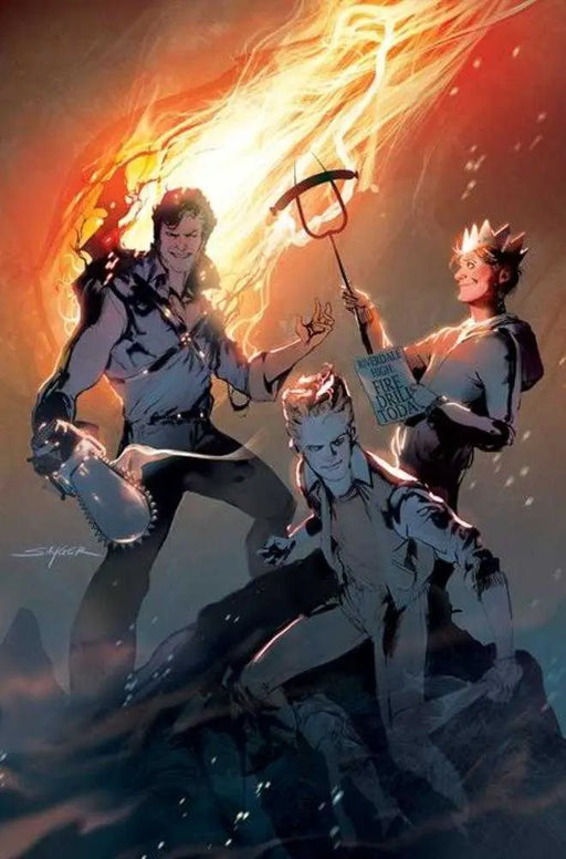 Archie X Army Of Darkness #3 Cover F 1 in 10 Stuart Sayger Full Art Variant Dynamite Entertainment