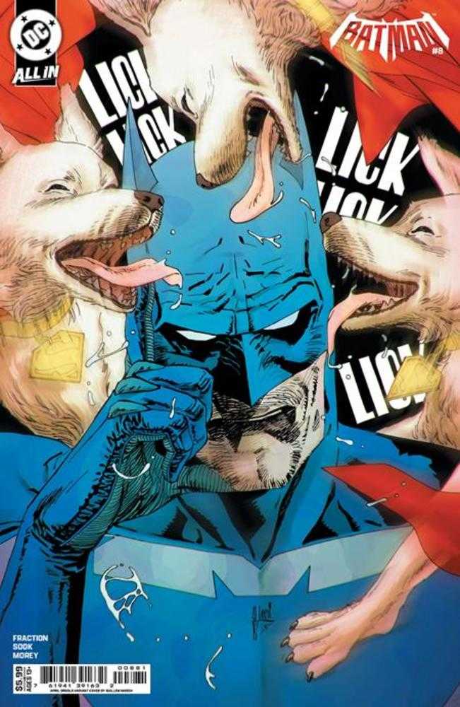 Batman #8 Cover G Guillem March April Drools Card Stock Variant DC Comics