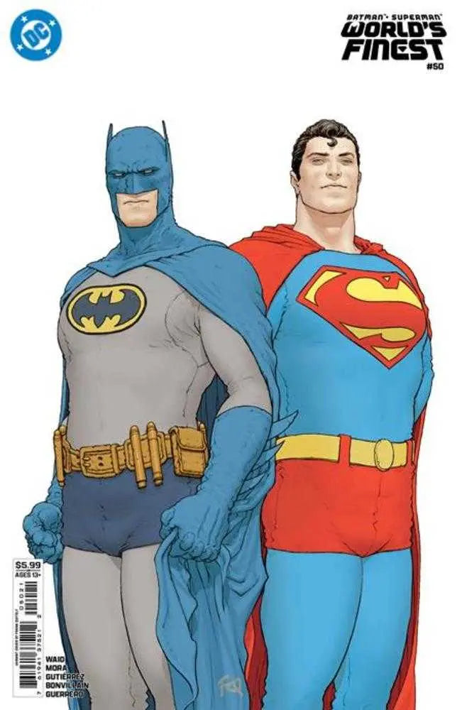 Batman Superman Worlds Finest #50 Cover B Frank Quitely Card Stock Variant DC Comics
