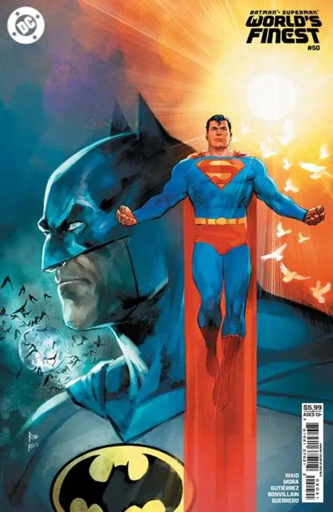 Batman Superman Worlds Finest #50 Cover D Rod Reis Card Stock Variant DC Comics